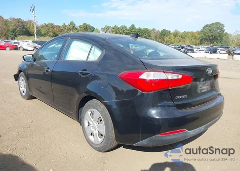 2016 Kia Forte Lx from USA, damaged, VIN KNAFK4A64G5501403